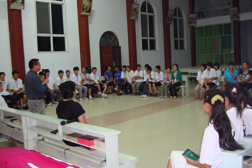2010年7月晋城教会第一届青年学习班
